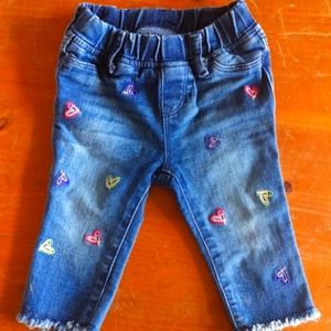 Gap jegging with hearts